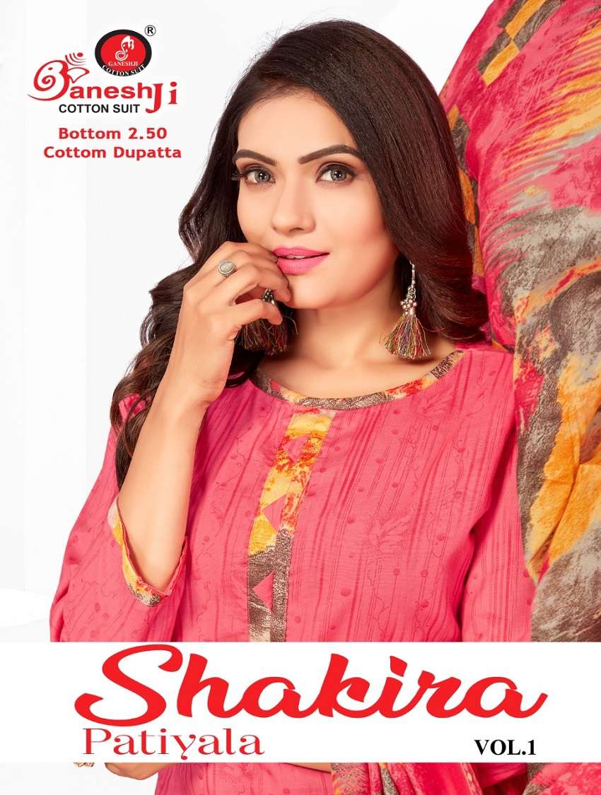Ganeshji Shakira Vol-1 – Dress Material - Wholesale Catalog