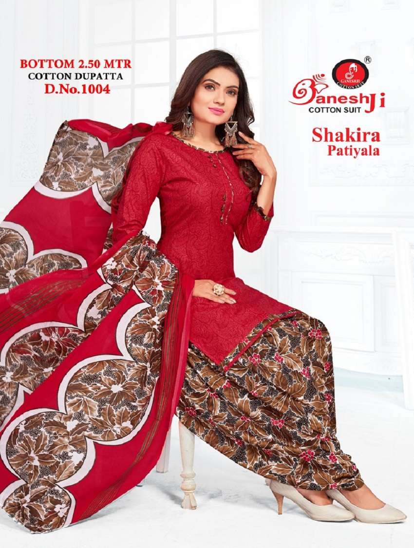 Ganeshji Shakira Vol-1 – Dress Material - Wholesale Catalog
