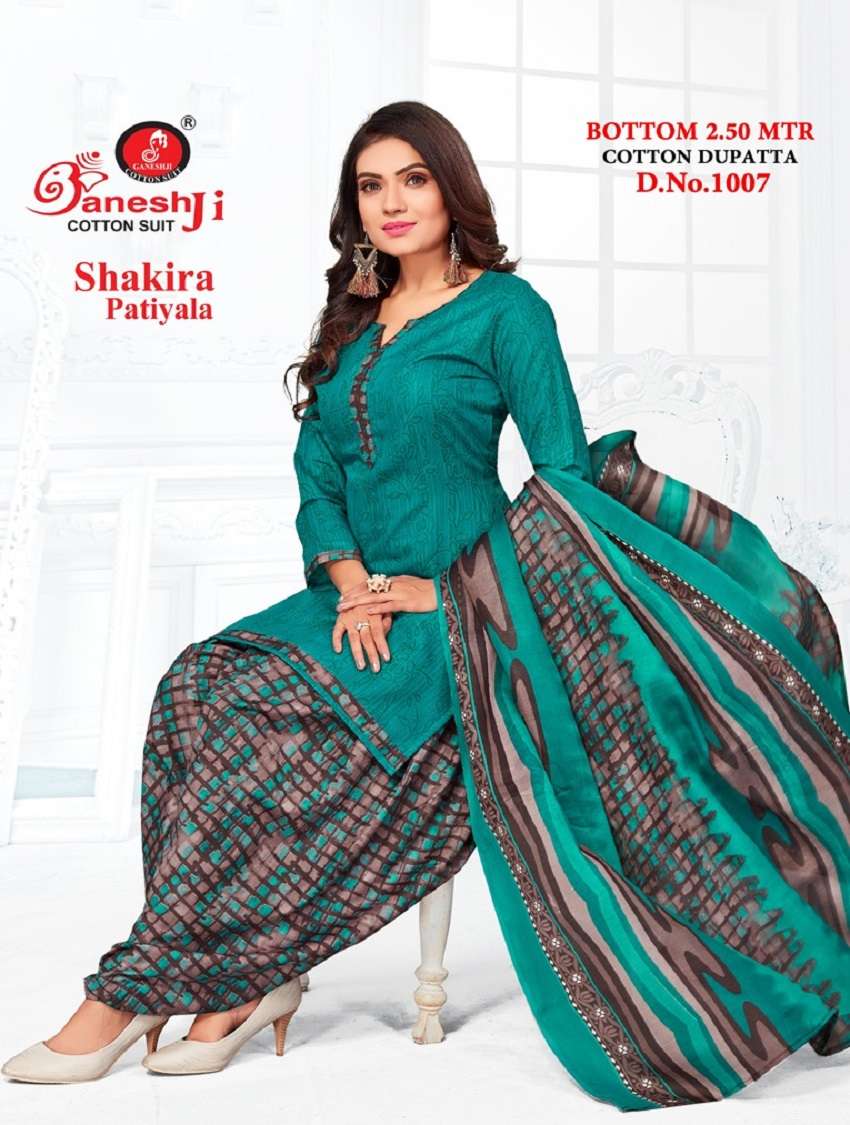 Ganeshji Shakira Vol-1 – Dress Material - Wholesale Catalog