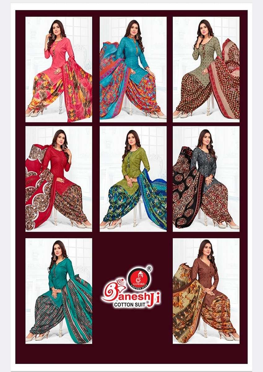 Ganeshji Shakira Vol-1 – Dress Material - Wholesale Catalog