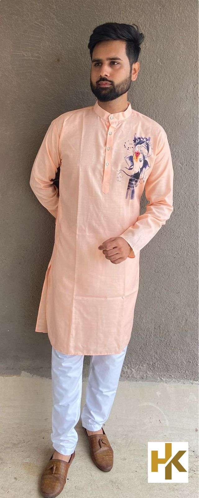 Ganpati Special Cotton Kurta Wholesale catalog