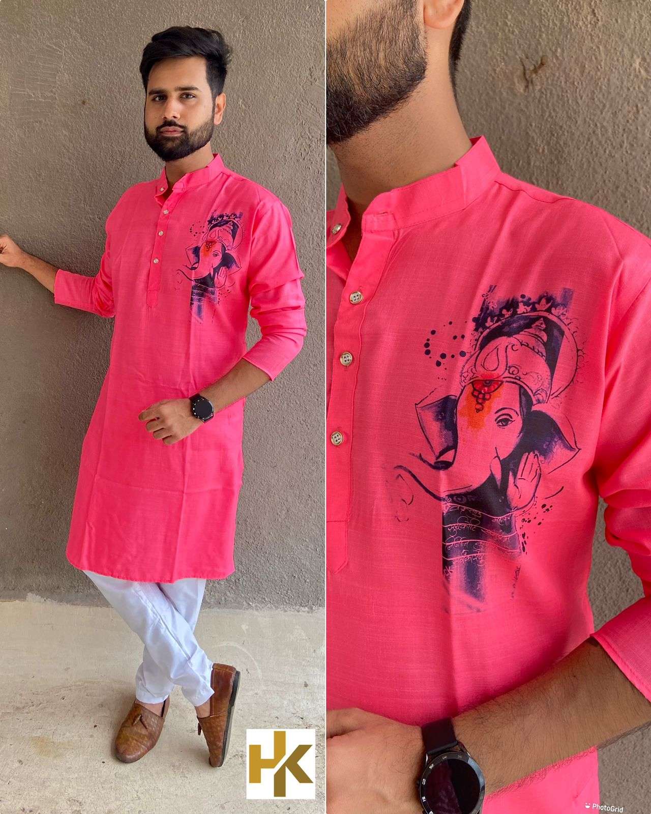 Ganpati Special Cotton Kurta Wholesale catalog