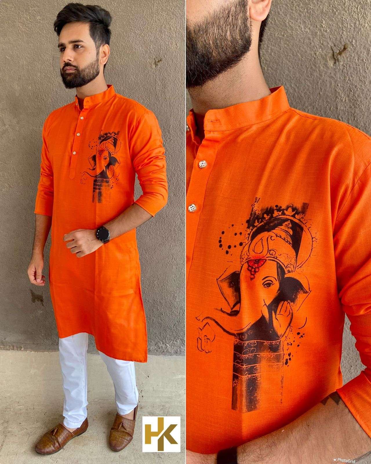 Ganpati Special Cotton Kurta Wholesale catalog