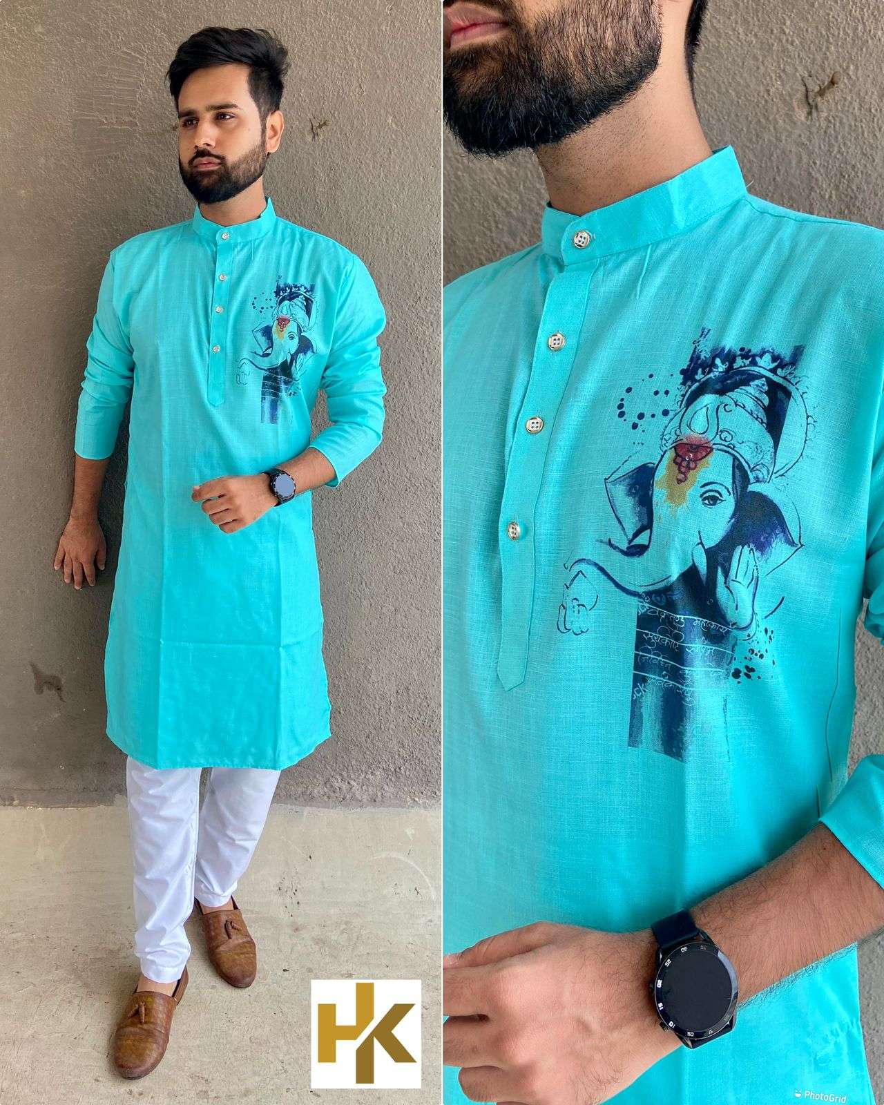 Ganpati Special Cotton Kurta Wholesale catalog