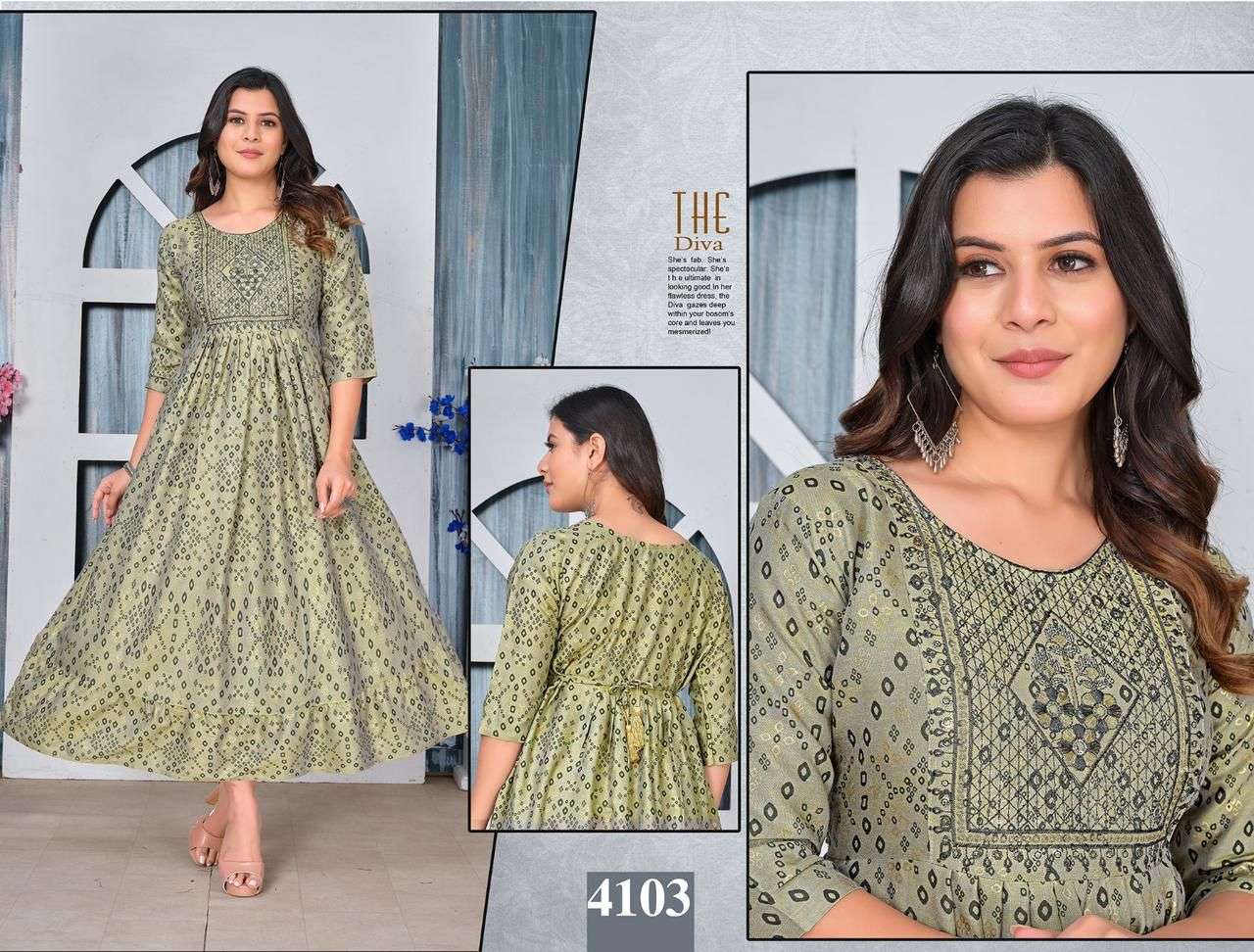 GOLDEN BEAUTIFUL LOOK VOL.1 Rayon Foil  Print Kurti Wholesale catalog