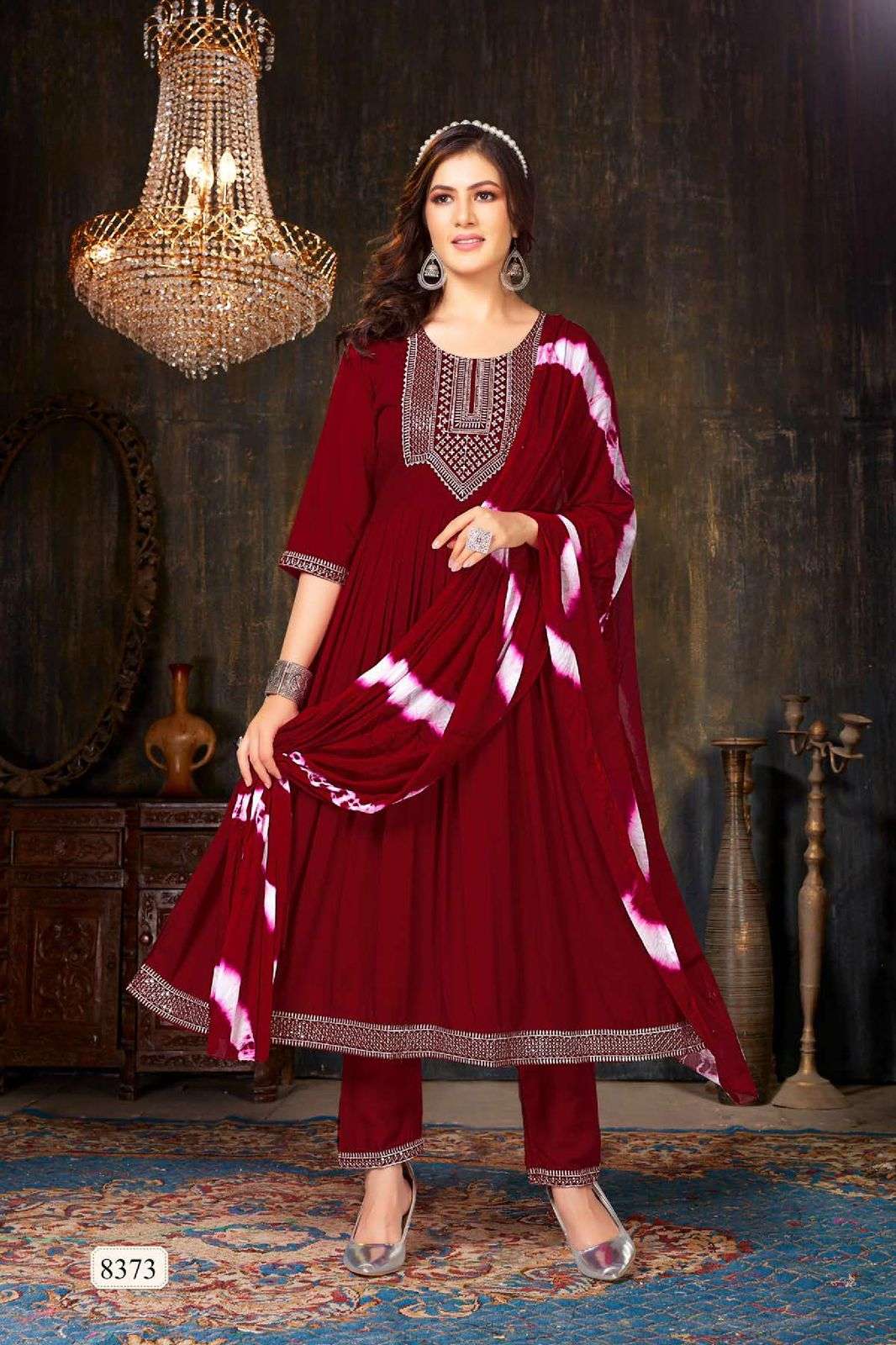 Golden Helen Kurti With Pant Wholesale catalog