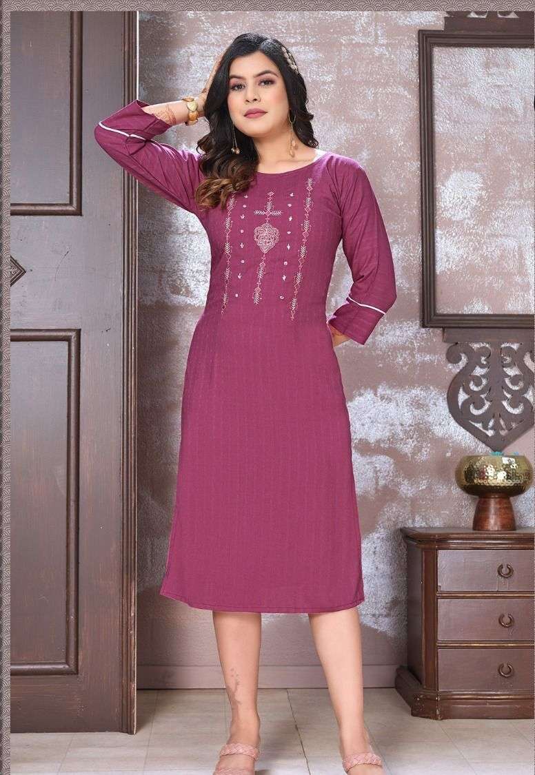 GOLDEN MADAM Straight Kurti Wholesale catalog
