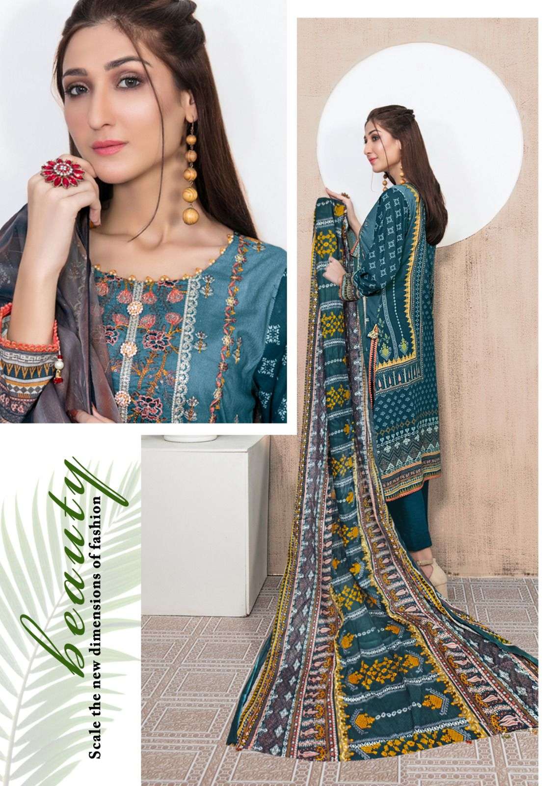 GULL AAHMED LAWN RIWAYAT LUXURY FESTIVE LAWN -03 Salwar Kameez Wholesale catalog