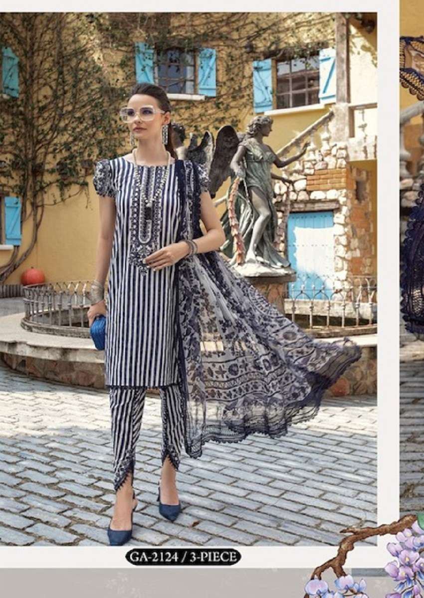 Gull AAhmed Noorain Linen Cotton Digital Print – Dress Material - Wholesale Catalog