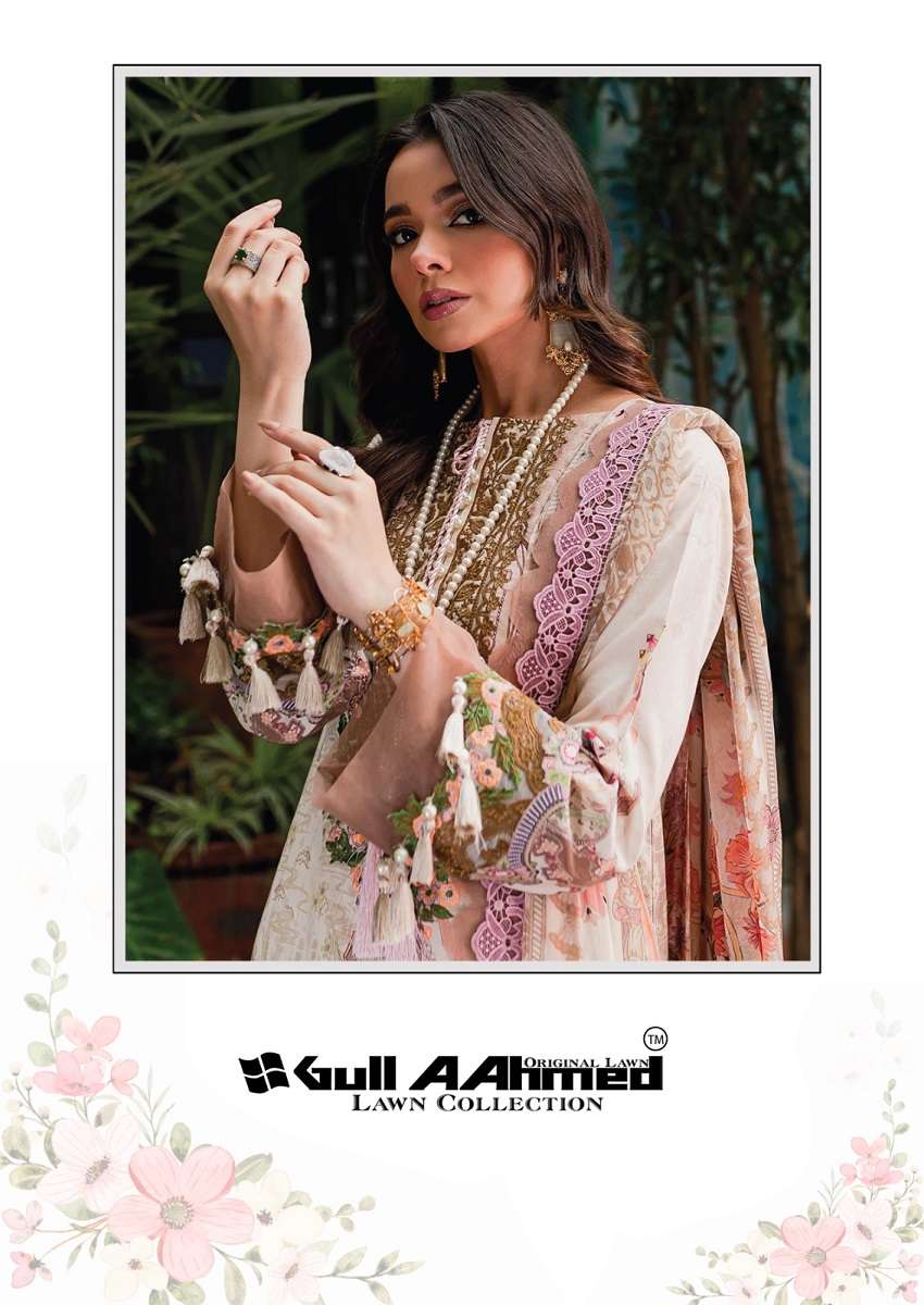 Gull AAhmed Noorain Linen Cotton Digital Print – Dress Material - Wholesale Catalog