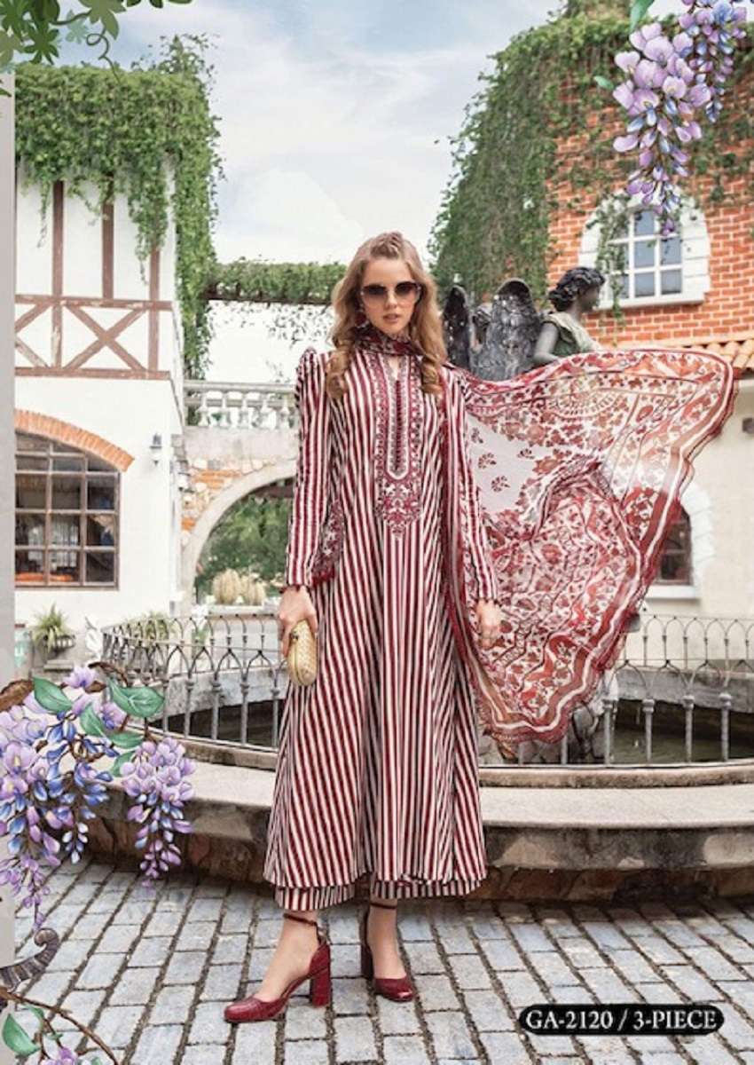 Gull AAhmed Noorain Linen Cotton Digital Print – Dress Material - Wholesale Catalog