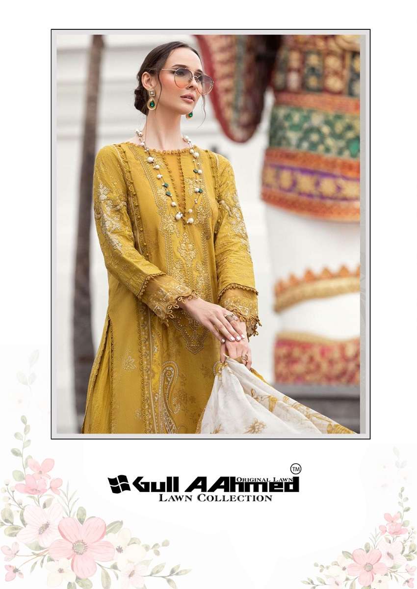 Gull AAhmed Noorain Linen Cotton Digital Print – Dress Material - Wholesale Catalog
