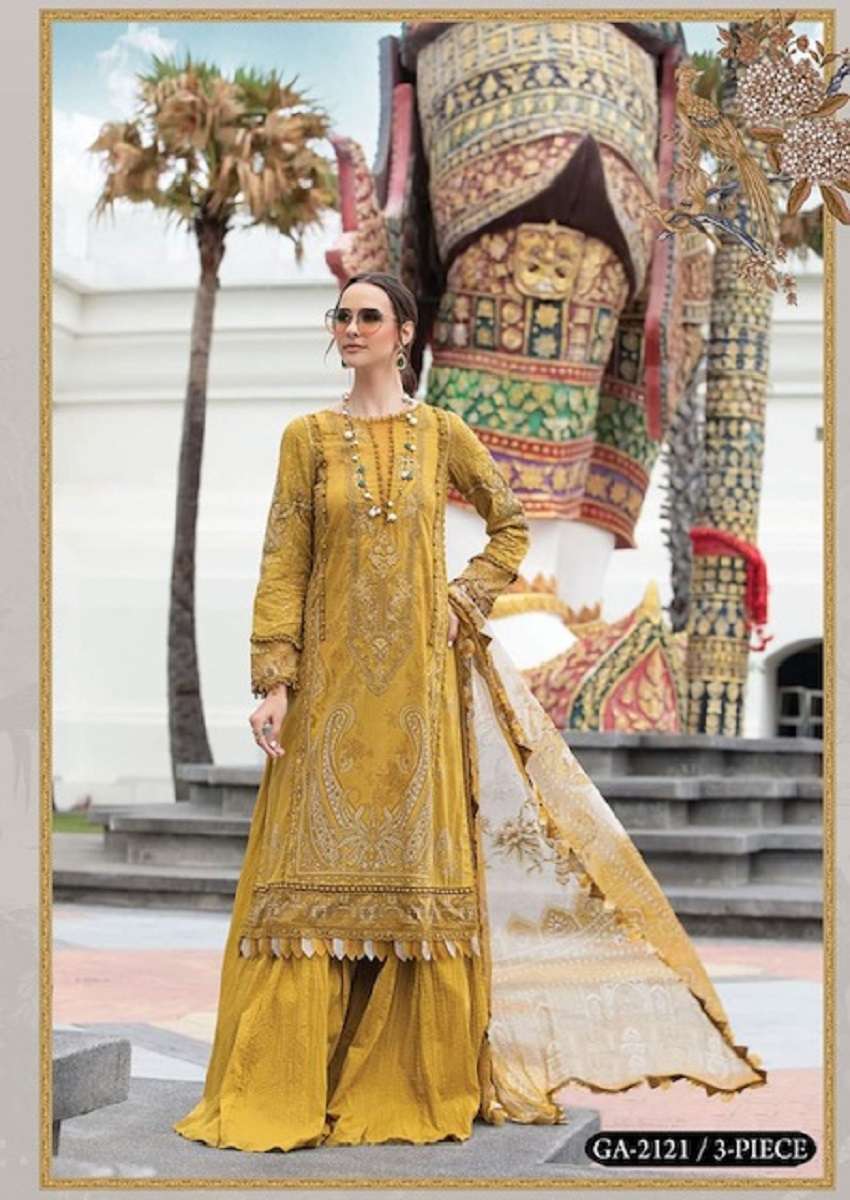Gull AAhmed Noorain Linen Cotton Digital Print – Dress Material - Wholesale Catalog