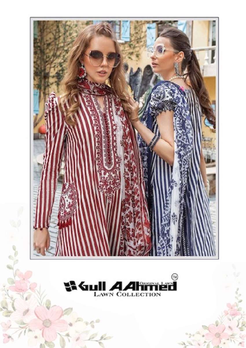 Gull AAhmed Noorain Linen Cotton Digital Print – Dress Material - Wholesale Catalog