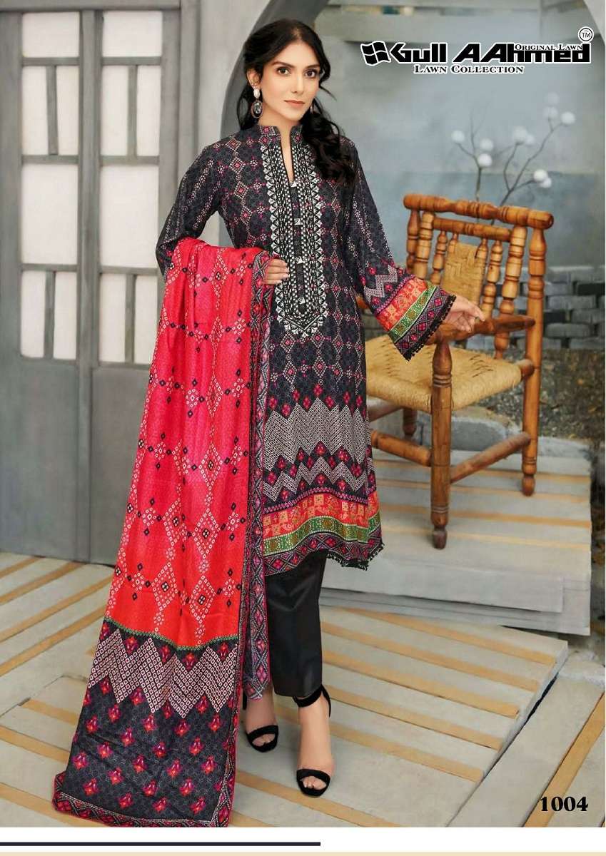 Gull Ahmed Zarqash – Embroidery Lawn Collection - Wholesale Catalog
