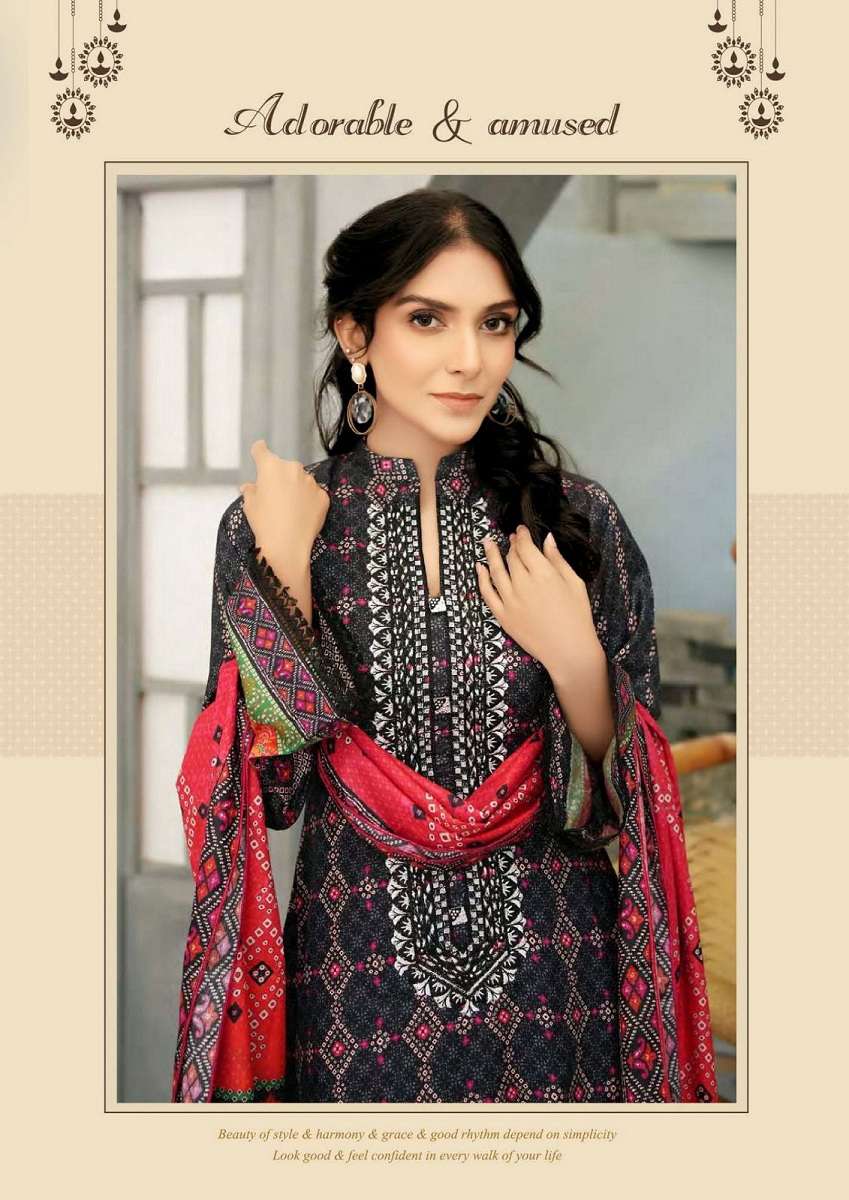Gull Ahmed Zarqash – Embroidery Lawn Collection - Wholesale Catalog