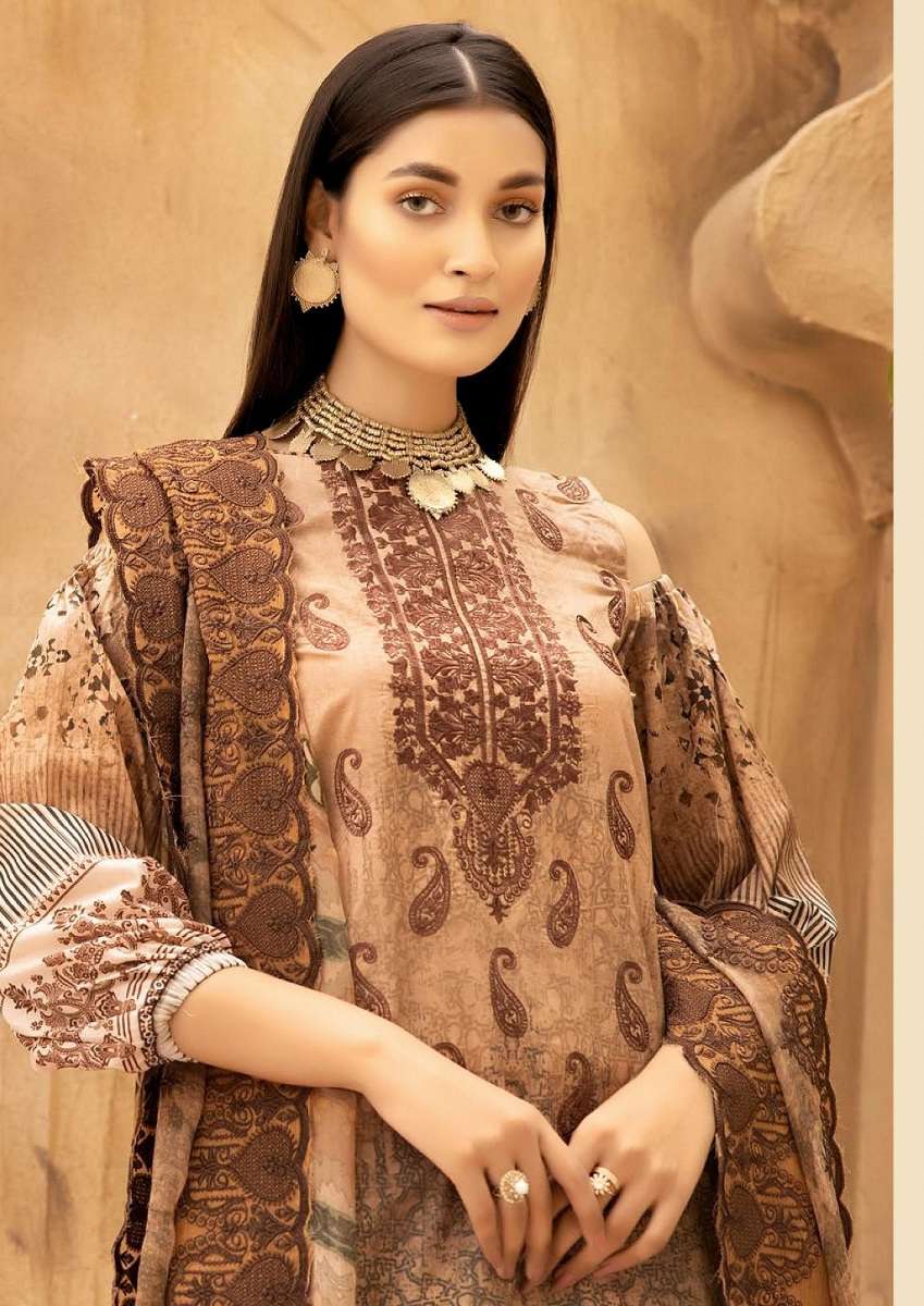 Gull Ahmed Zarqash – Embroidery Lawn Collection - Wholesale Catalog