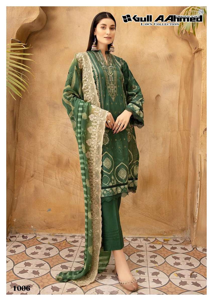 Gull Ahmed Zarqash – Embroidery Lawn Collection - Wholesale Catalog