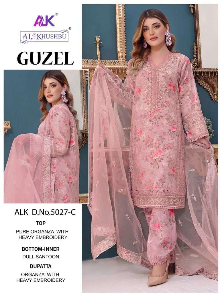 GUZAL-VOL-1 ORANGZA WITH HEAVY EMBROIDERED  REDYMADE Salwar Kameez Wholesale catalog