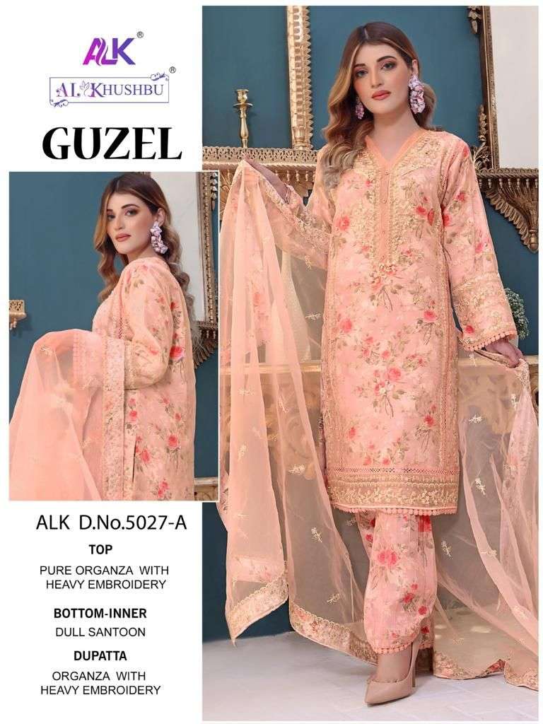 GUZAL-VOL-1 ORANGZA WITH HEAVY EMBROIDERED  REDYMADE Salwar Kameez Wholesale catalog