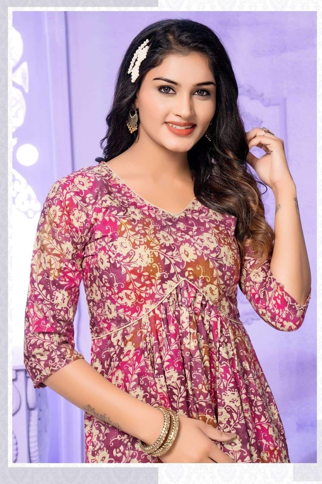 HIRWA ALIA vol - 2 Alia Cut Kurti Wholesale catalog