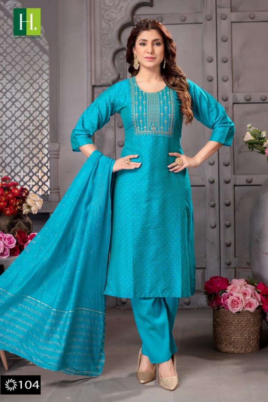 HIRWA Odhani vol-4 Kurti Wholesale catalog