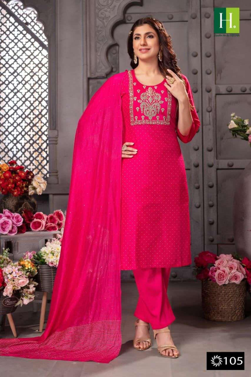 HIRWA Odhani vol-4 Kurti Wholesale catalog