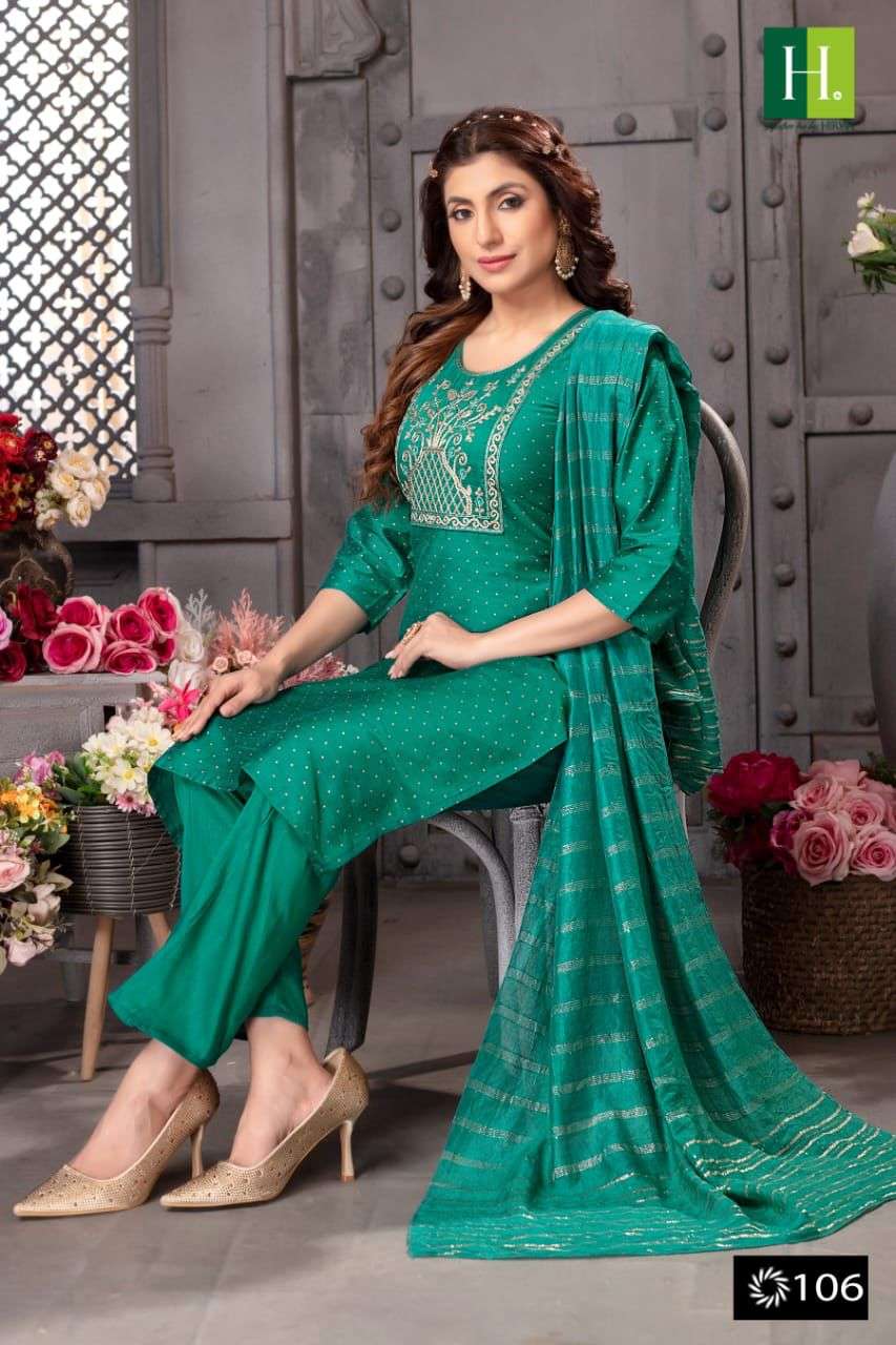 HIRWA Odhani vol-4 Kurti Wholesale catalog