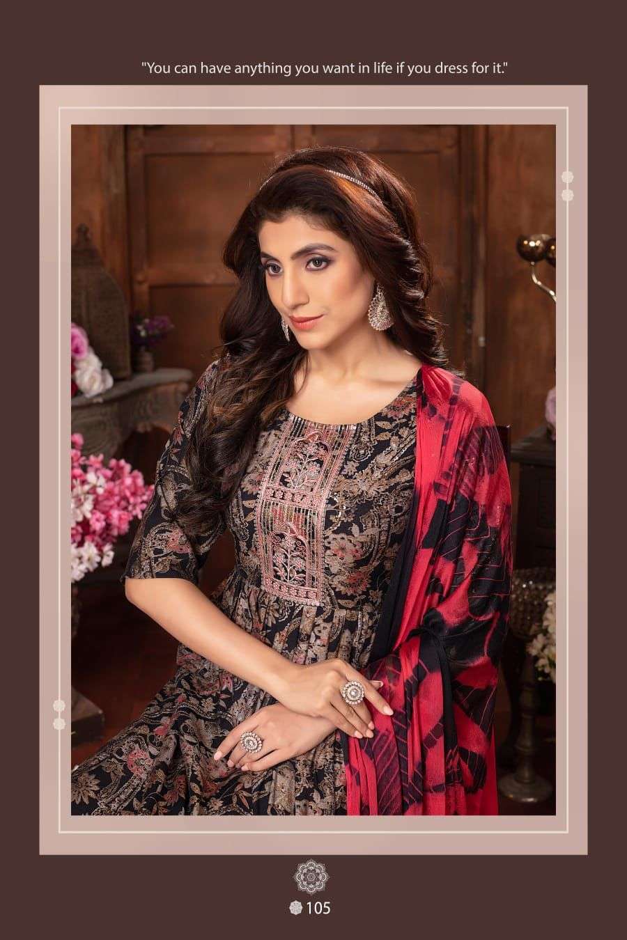 HIRWA SUMAN Naira Cut Kurti Wholesale catalog