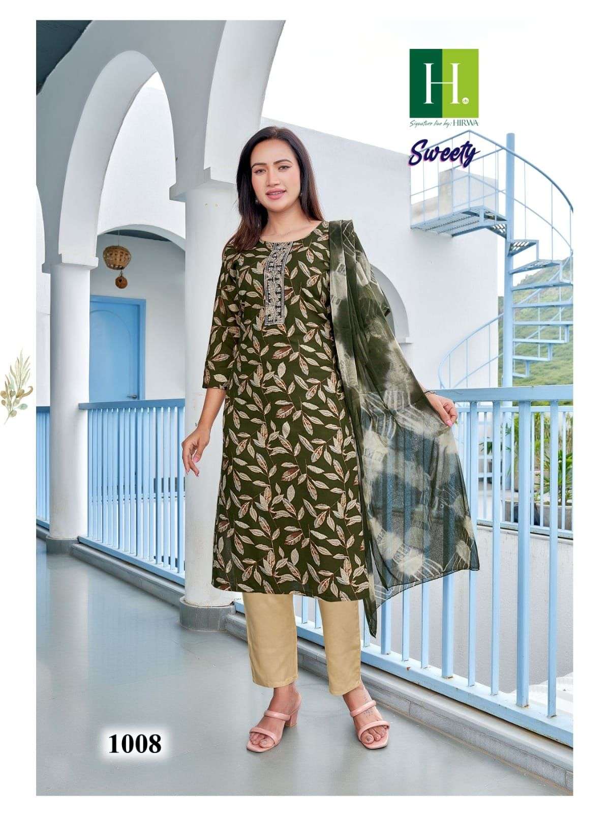 HIRWA SWEETY Kurti Wholesale catalog