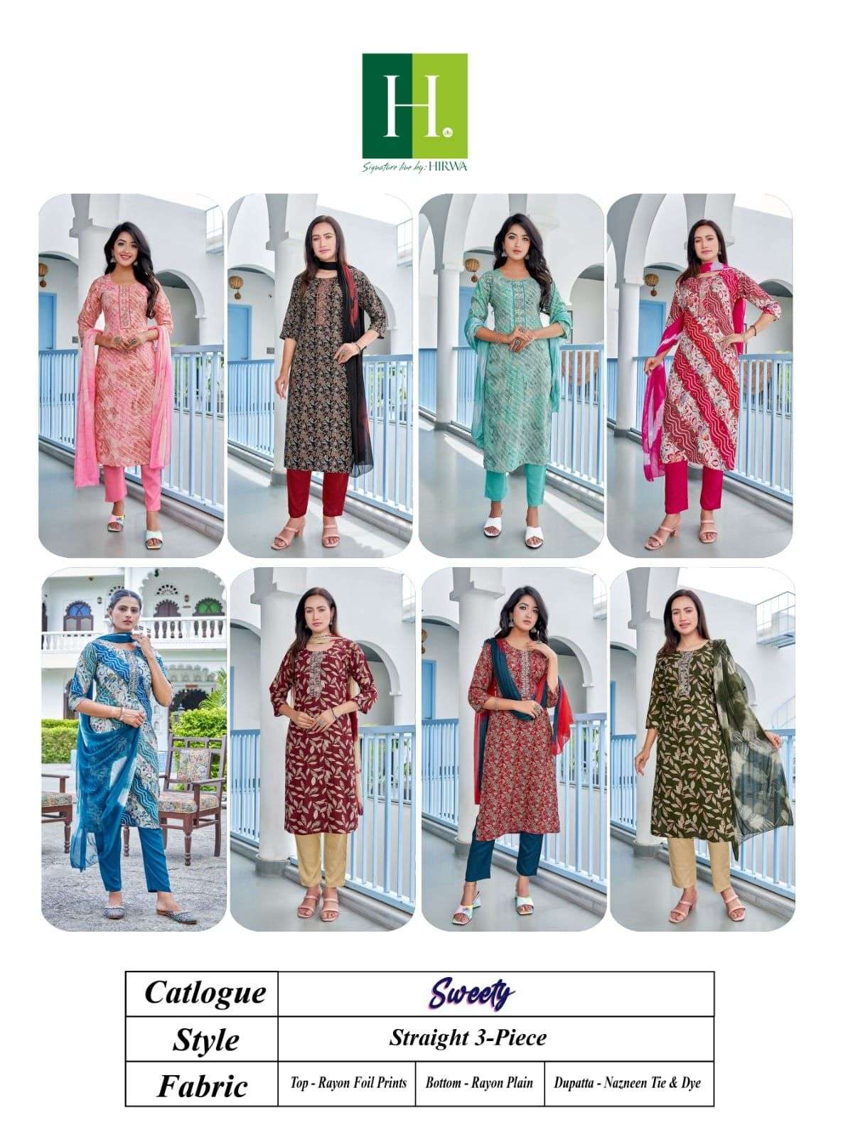 HIRWA SWEETY Kurti Wholesale catalog