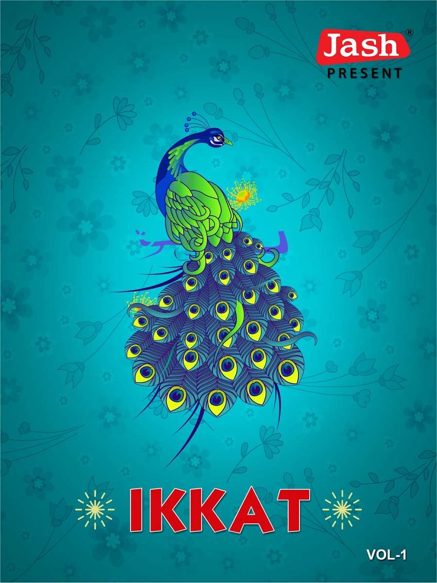 Jash Ikkat Vol-1 – Kurti Pant With Dupatta - Wholesale Catalog