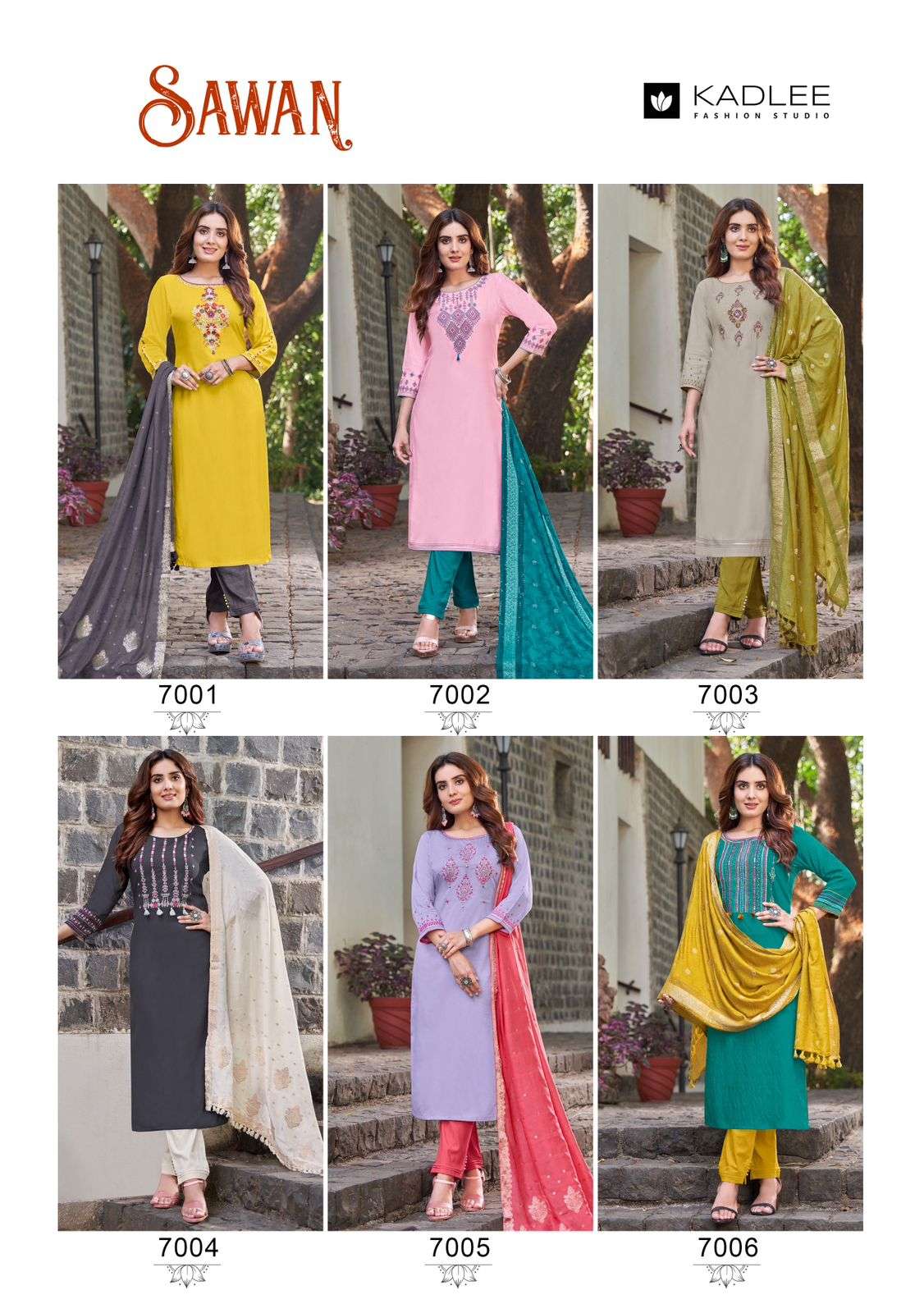KADLEE SAWAN Rayon Kurti Wholesale catalog