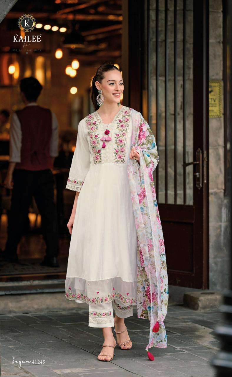 KAILEE FASHION BEGUM VOL -4 CAT KURTI WHOLESALE CATALOG