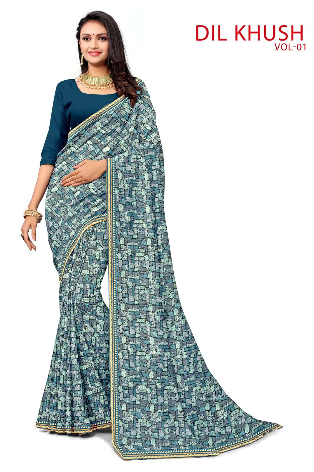 KAMYA DILKHUSH 1 SAREES Wholesale catalog