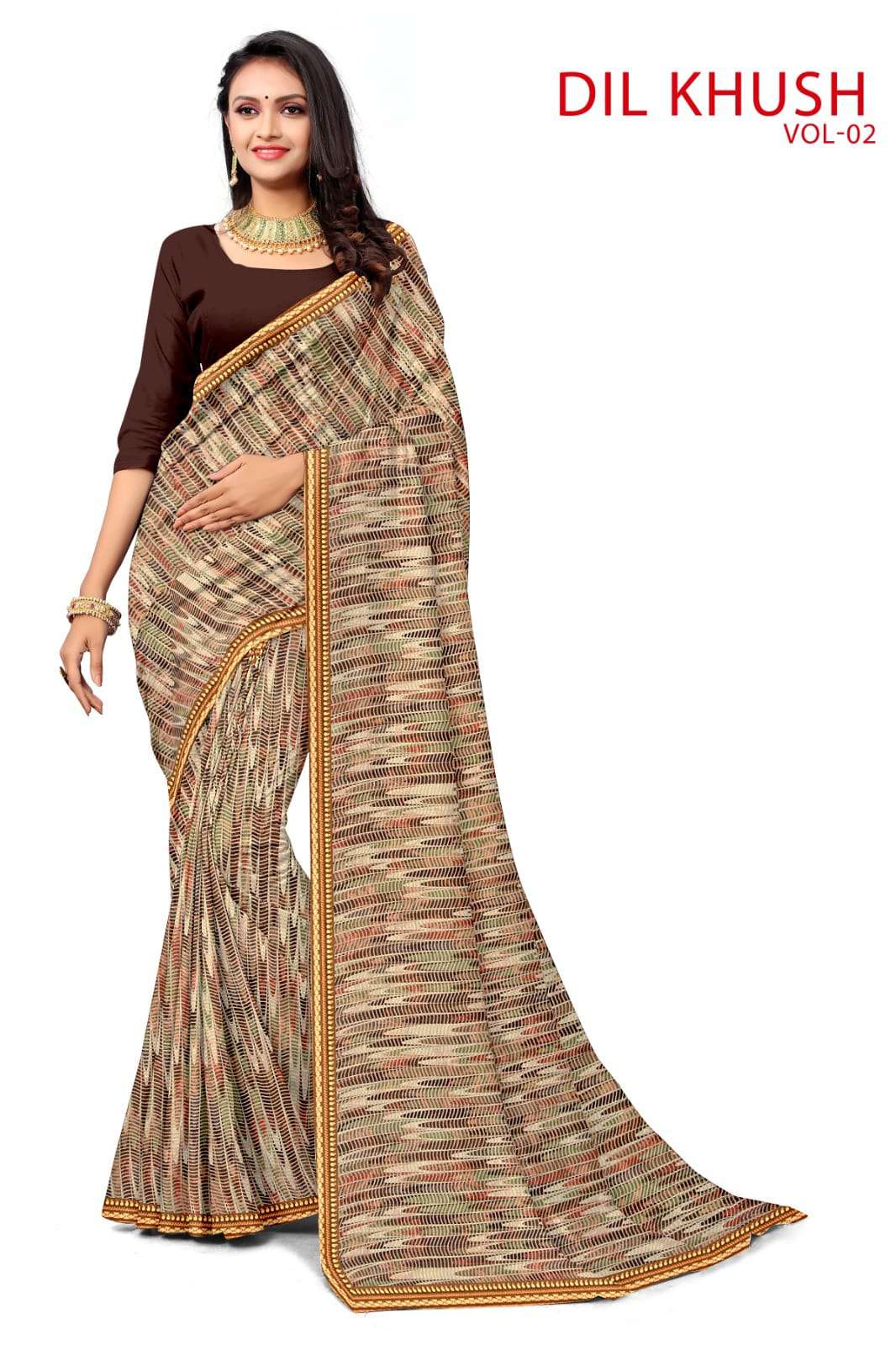 KAMYA DILKHUSH 2 SAREES Wholesale catalog