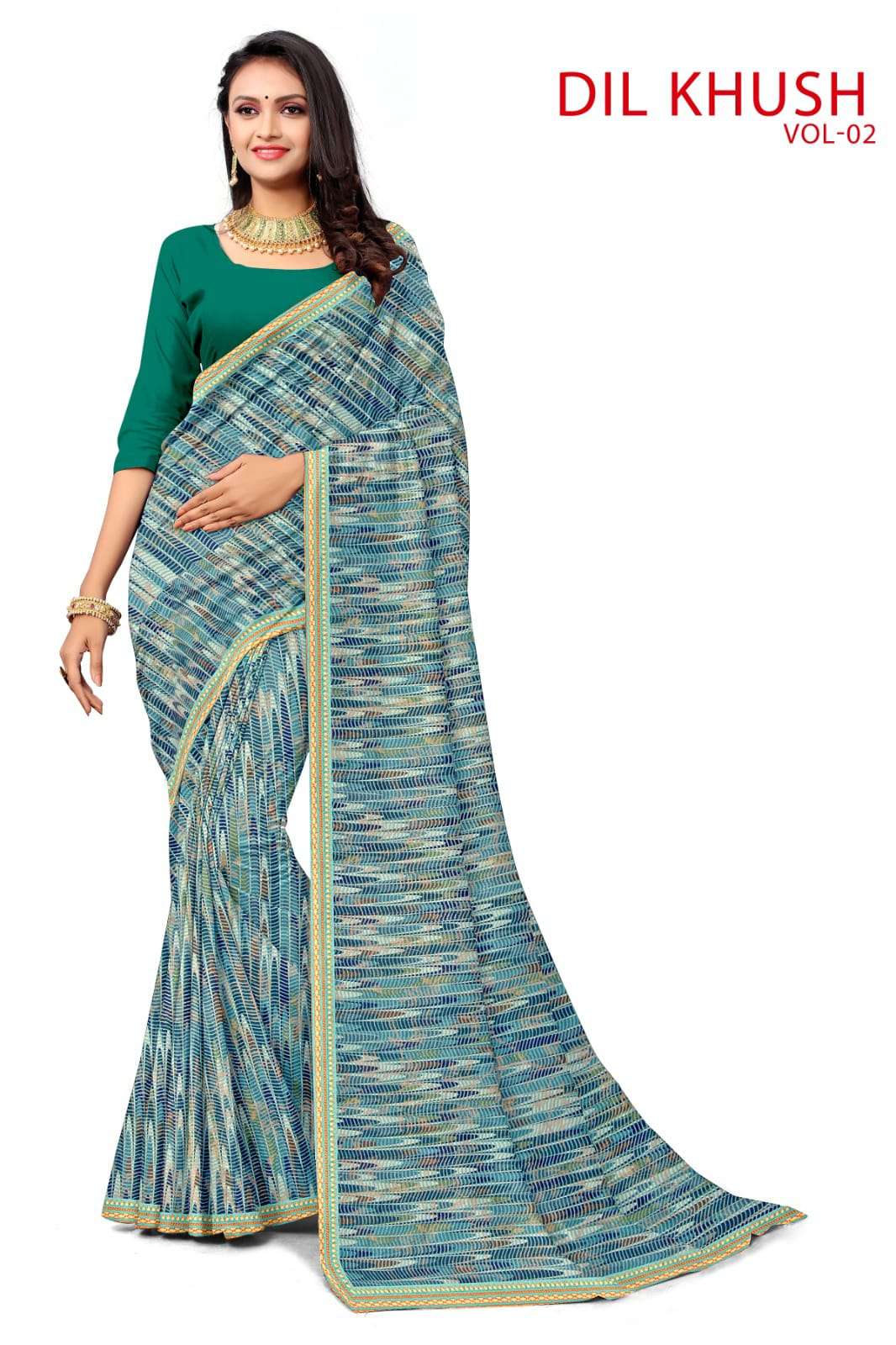 KAMYA DILKHUSH 2 SAREES Wholesale catalog
