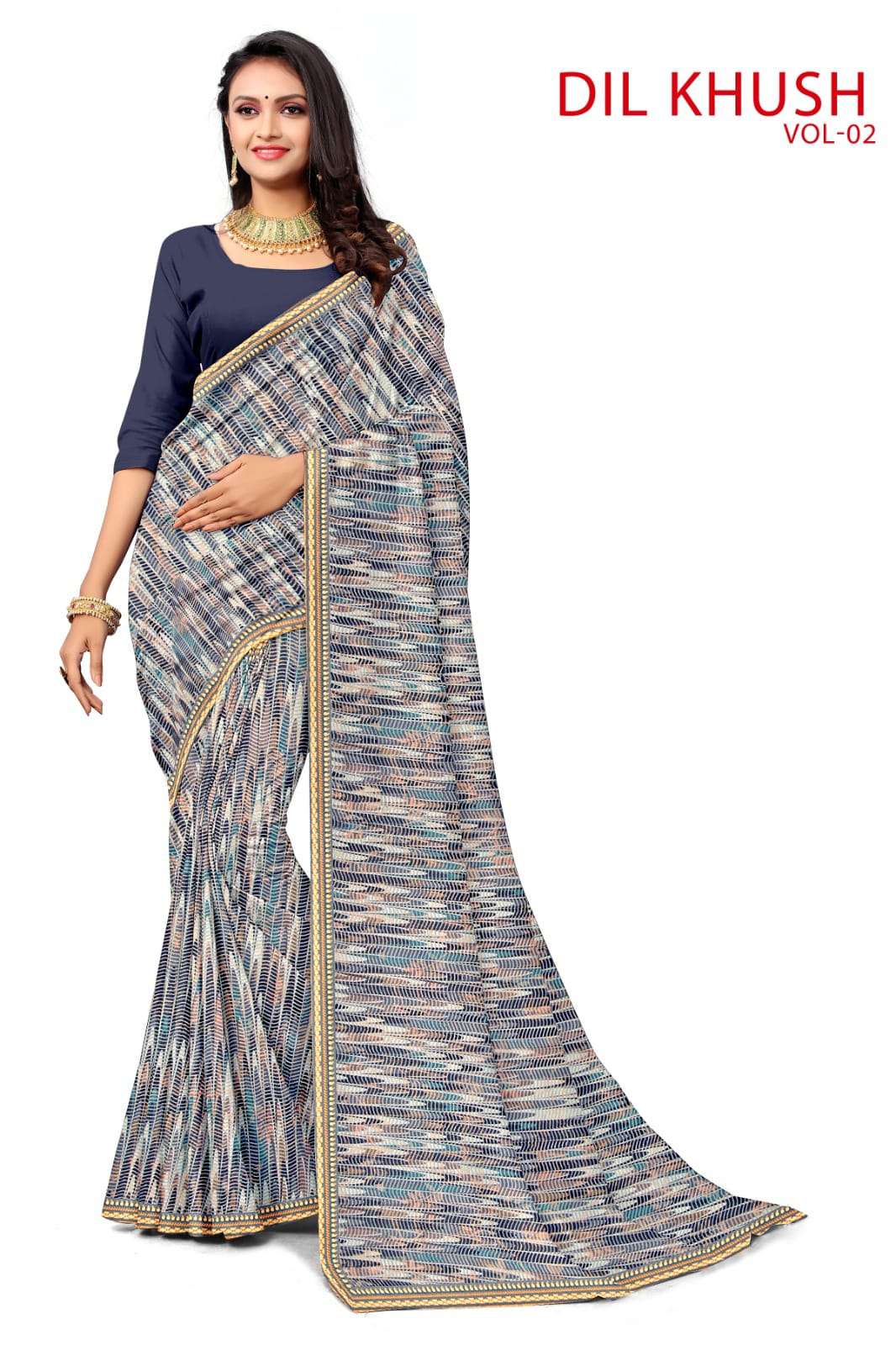 KAMYA DILKHUSH 2 SAREES Wholesale catalog