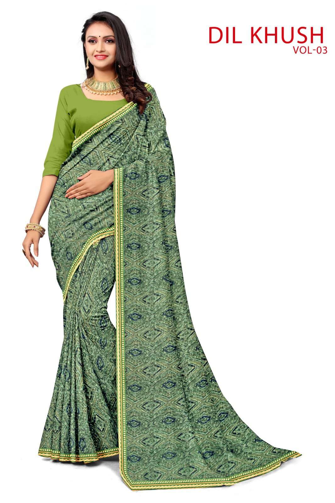 KAMYA DILKHUSH 3 SAREES Wholesale catalog