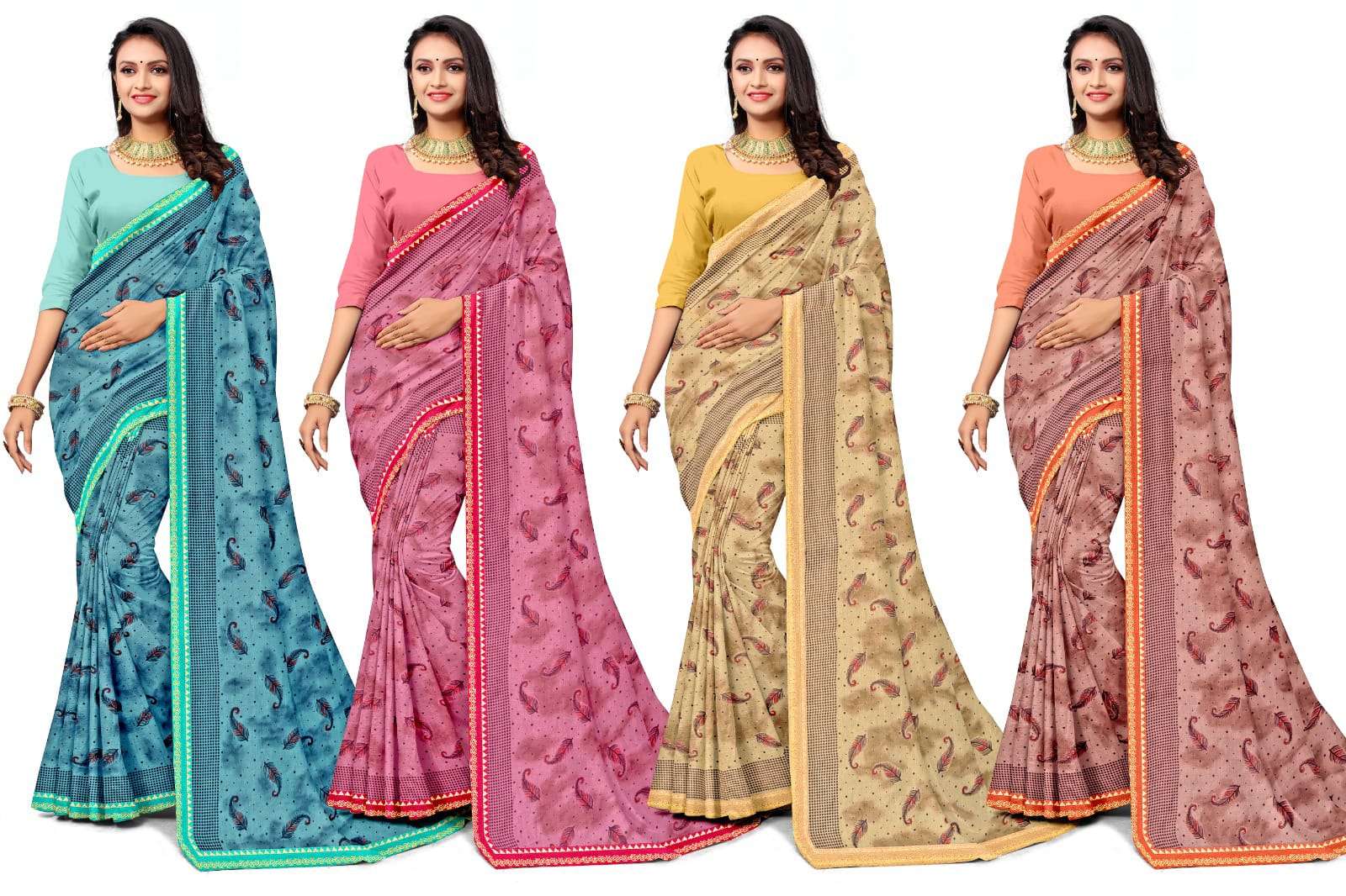 KAMYA DILKHUSH 6 SAREES Wholesale catalog