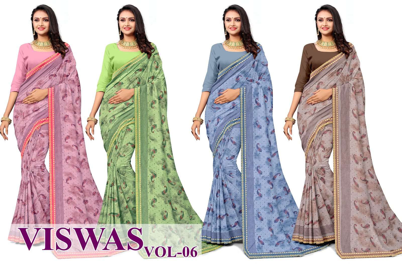 KAMYA DILKHUSH 6 SAREES Wholesale catalog