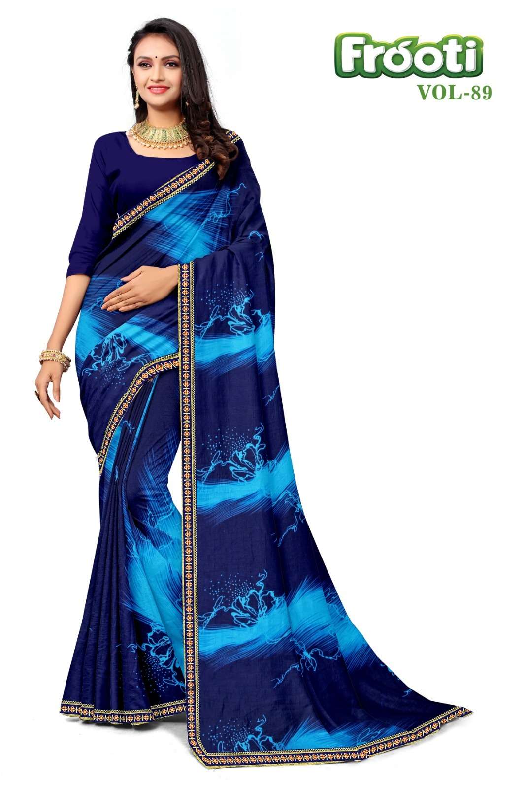 KAMYA FROOTI-89 RENIAL SAREES Wholesale catalog