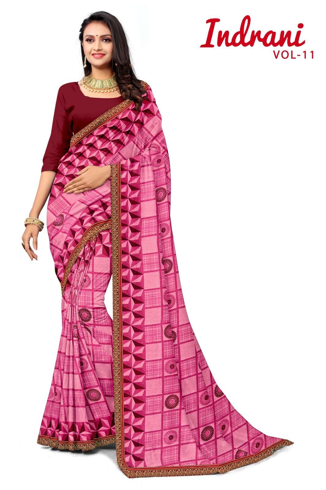 KAMYA INDRANI-11 RENIAL SAREES Wholesale catalog