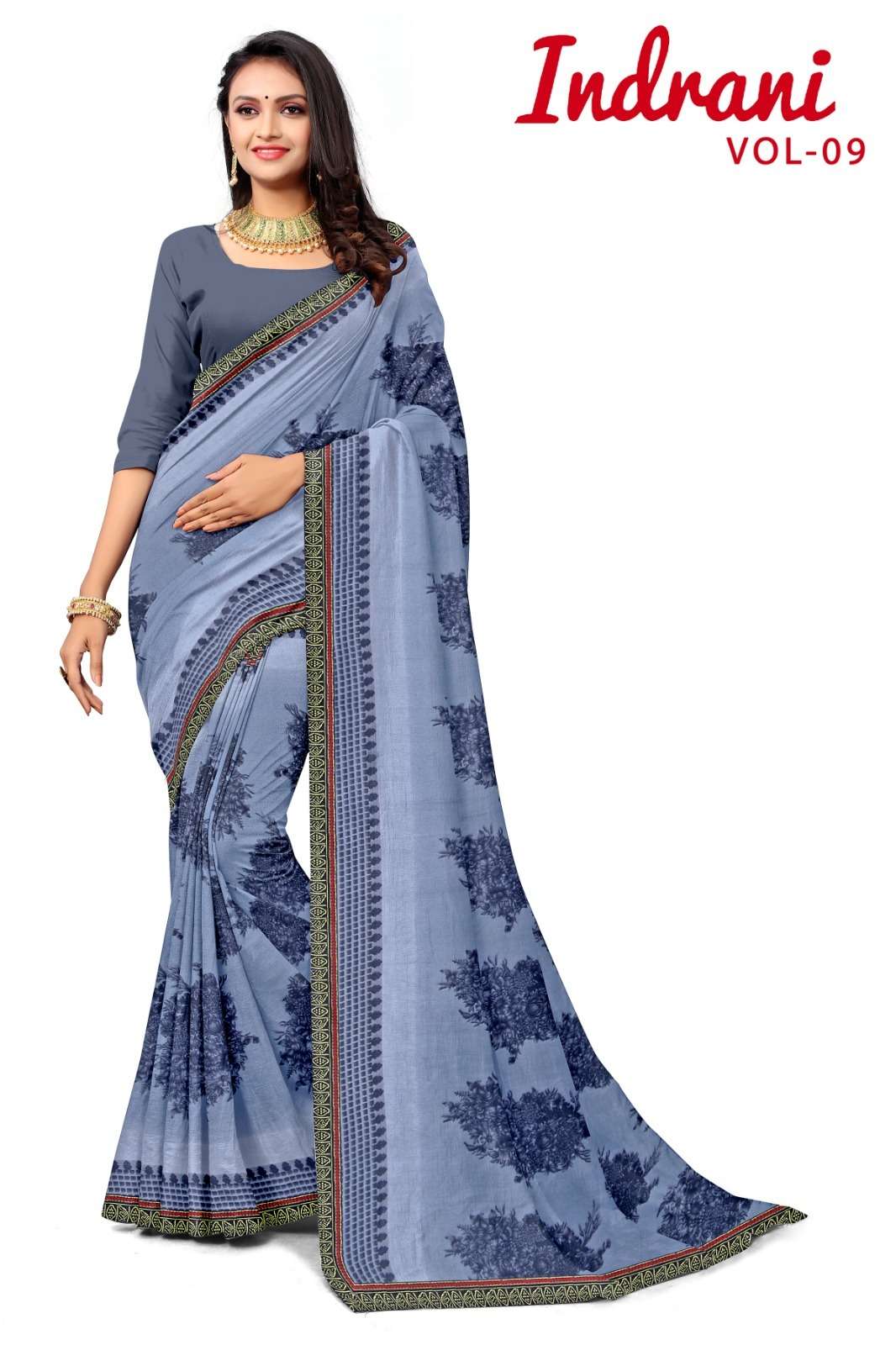 KAMYA INDRANI-9 RENIAL SAREES Wholesale catalog