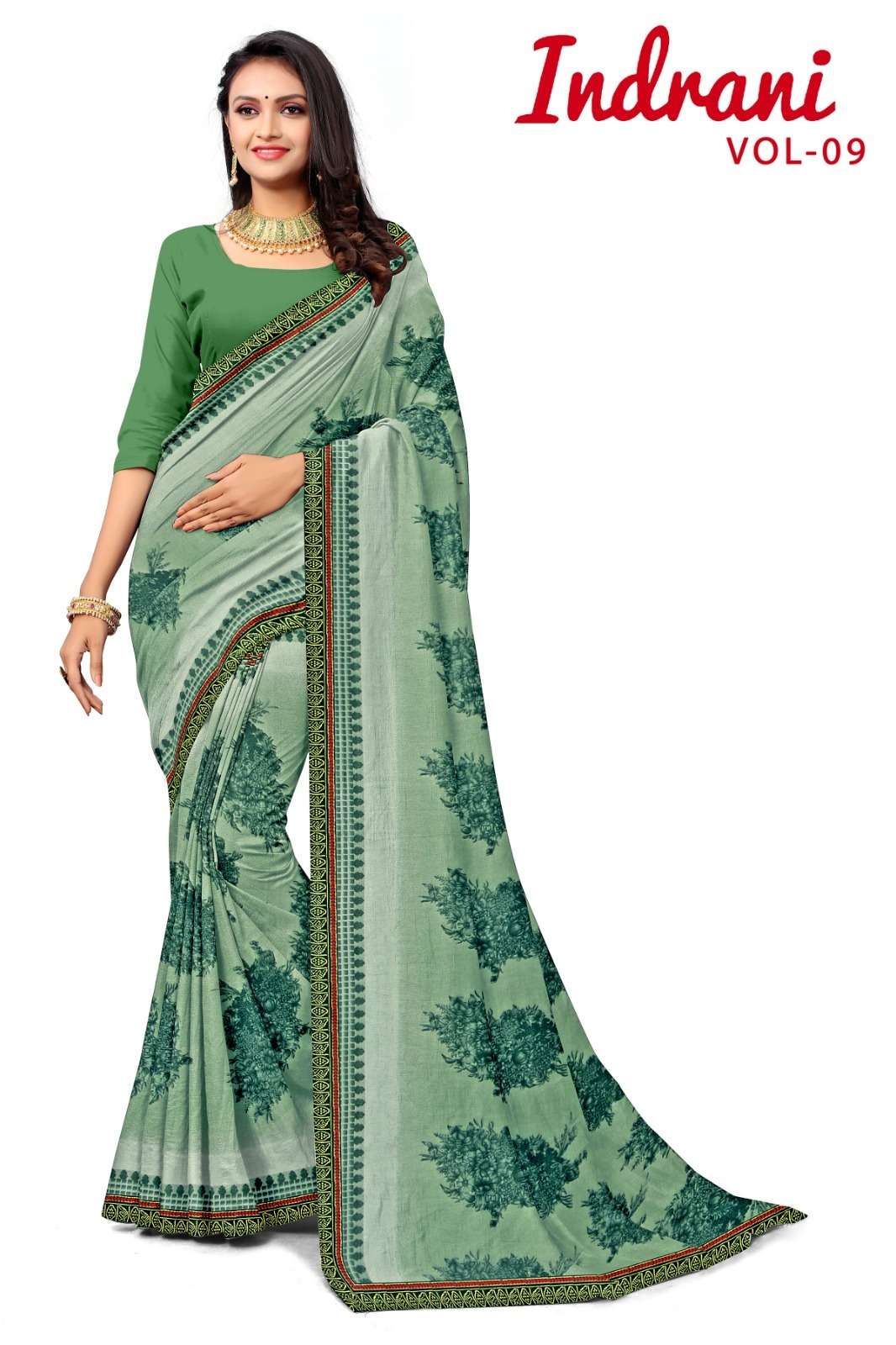 KAMYA INDRANI-9 RENIAL SAREES Wholesale catalog