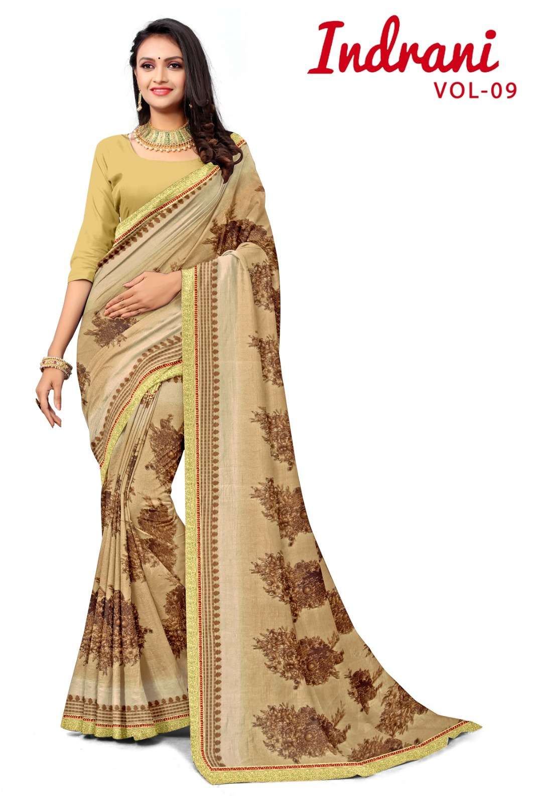 KAMYA INDRANI-9 RENIAL SAREES Wholesale catalog
