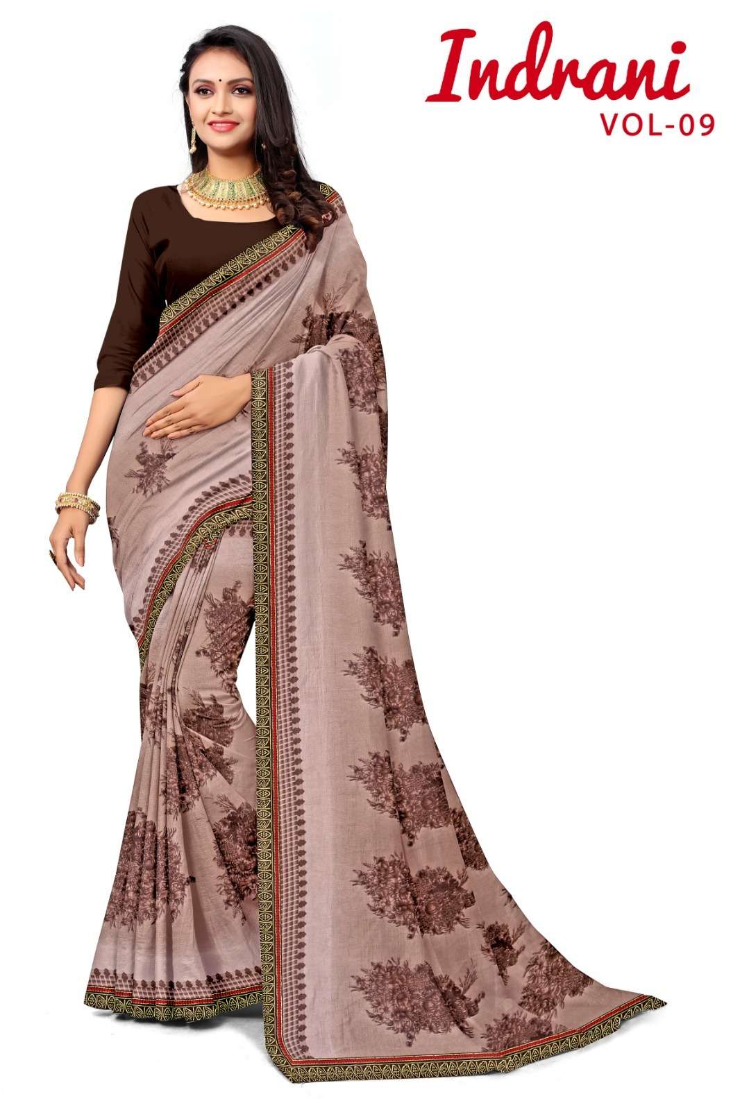 KAMYA INDRANI-9 RENIAL SAREES Wholesale catalog