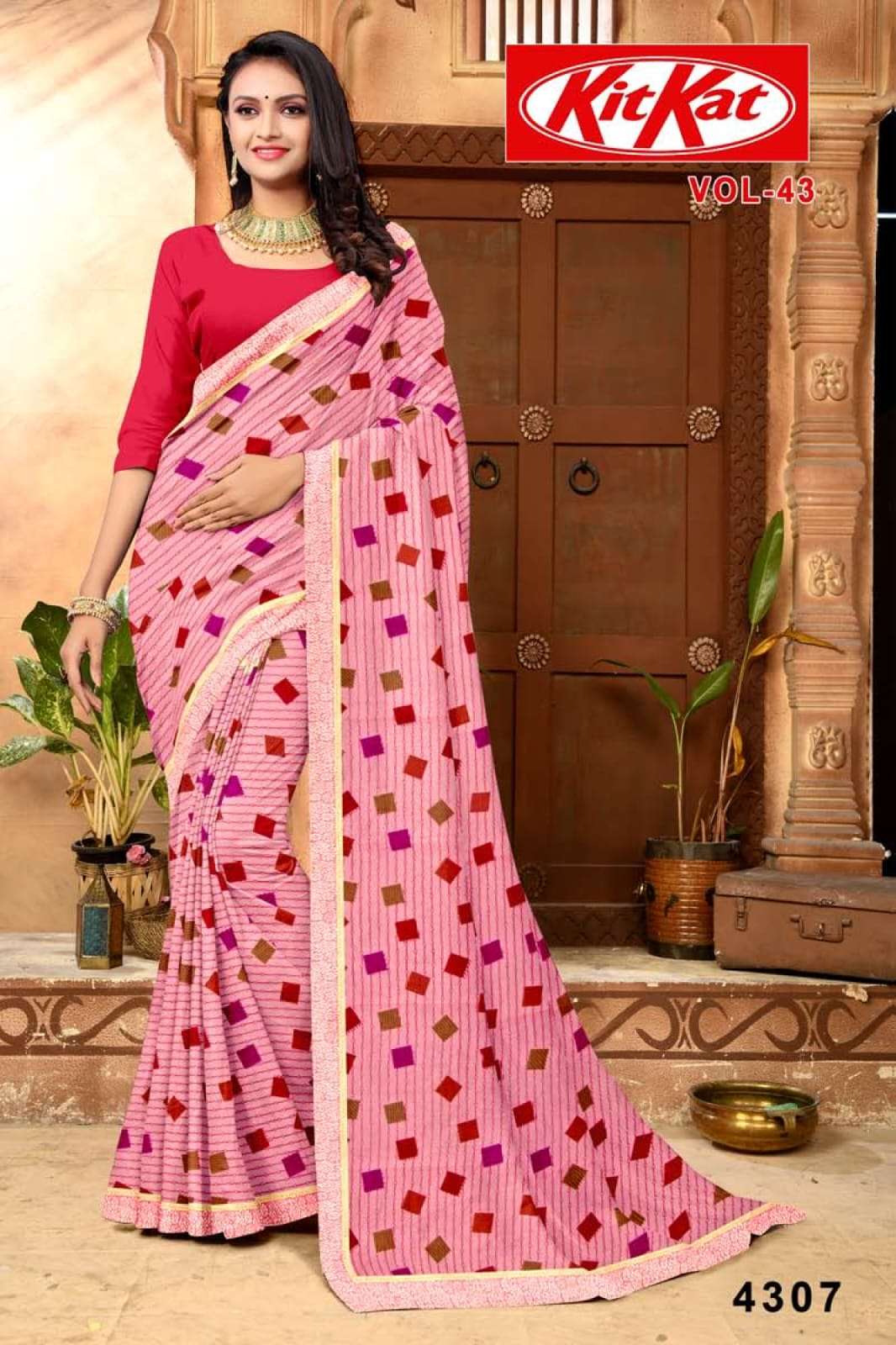 KAMYA KITKAT 43 SAREES Wholesale catalog