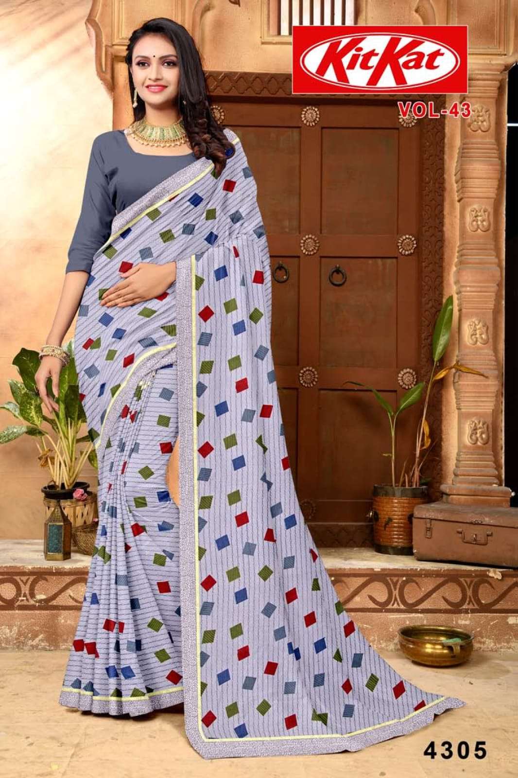 KAMYA KITKAT 43 SAREES Wholesale catalog