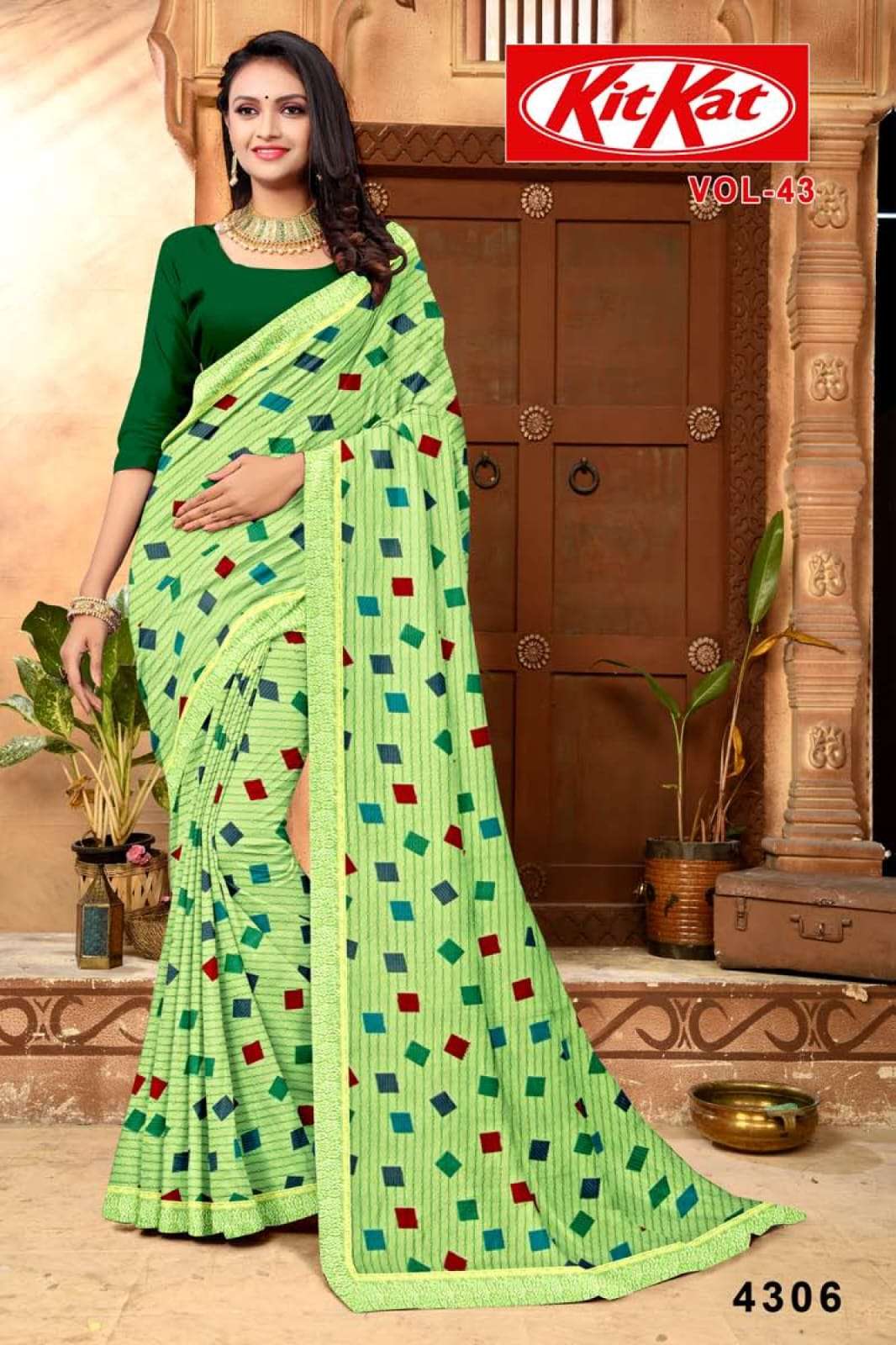 KAMYA KITKAT 43 SAREES Wholesale catalog